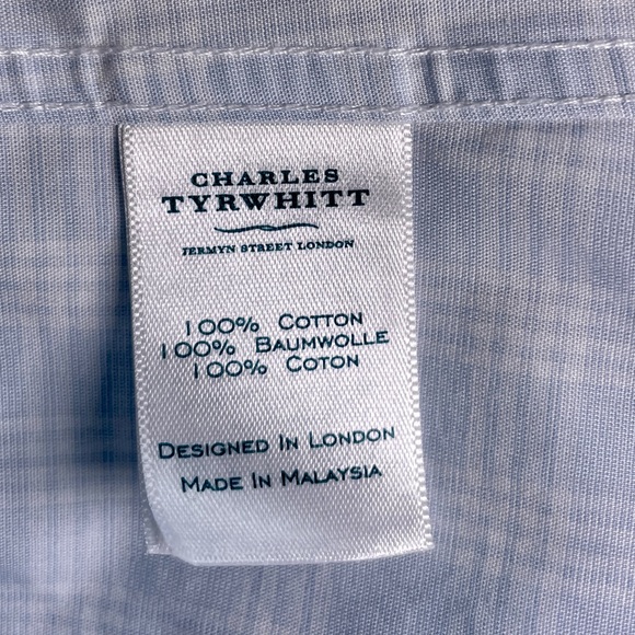 CHARLES TYRWHITT MEN’S DRESS SHIRT. SIZE 16/32 in. - Picture 9 of 9